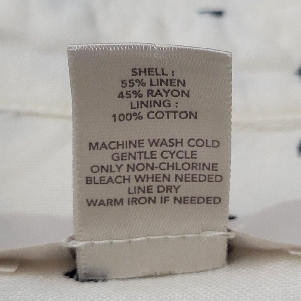 Ann Taylor LOFT Womens Sleeveless Mini Dress Cream Black Polka Dot Size 0 Collar - Picture 4 of 7